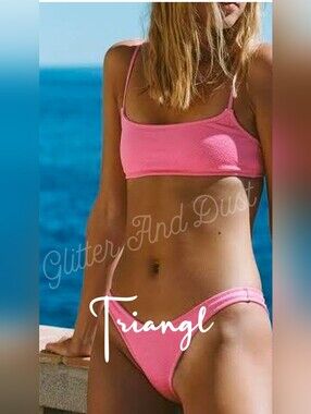 Triangl Mica Pink Bikini Bottoms